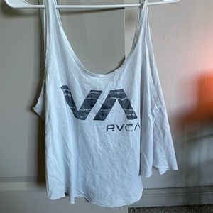 White RVCA tank top